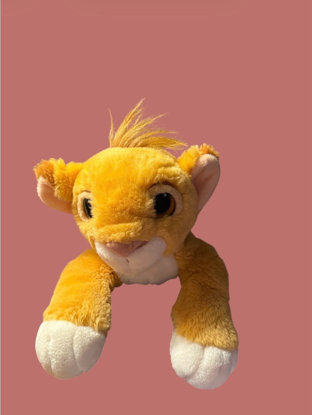 Vintage ~ 1993 ~ Disney~ The Lion King ~ “Floppy” Simba ~ Plush Toy ~ Mattel - Picture 11 of 16